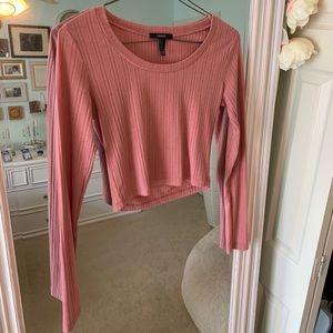 Light pink crop top